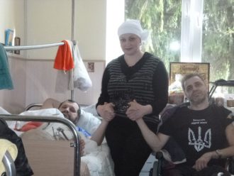 Москалева Нина в Главном военном госпитале Киева
